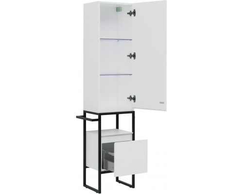 Allen Brau Priority Шкаф-пенал 40x31,5x180h см, цвет: белый матовый 1.31005.WM Allen Brau Priority Шкаф-пенал 40x31,5x180h см, цвет: белый матовый 1.31005.WM
