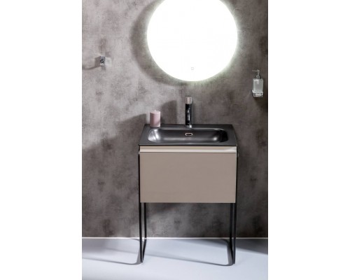 Armadi Art Vallessi Тумба подвесная 60х46х53h см, цвет: антрацит 837-060-A glossy