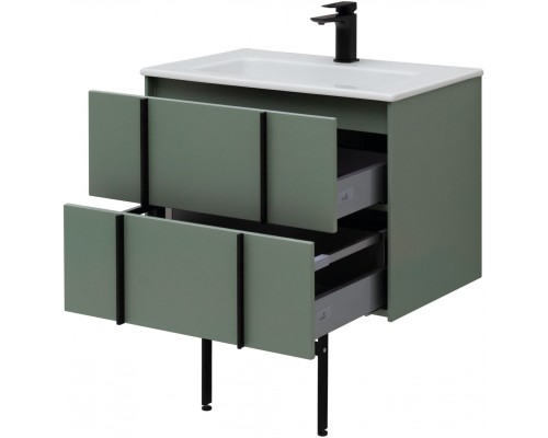 Allen Brau Reality Тумба под раковину 70x46,2x50h см, цвет: олива 1.32004.CGM Allen Brau Reality Тумба под раковину 70x46,2x50h см, цвет: олива 1.32004.CGM