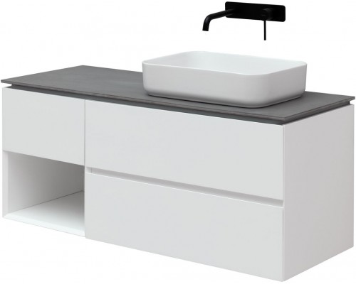 Allen Brau Infinity Тумба под раковину 119,2x45,6x51h см, цвет: белый 1.21007.WM Allen Brau Infinity Тумба под раковину 119,2x45,6x51h см, цвет: белый 1.21007.WM
