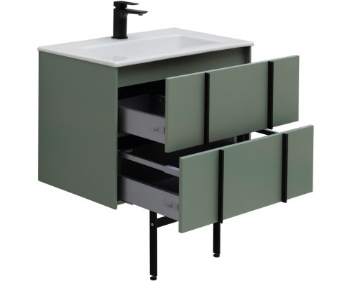 Allen Brau Reality Тумба под раковину 70x46,2x50h см, цвет: олива 1.32004.CGM Allen Brau Reality Тумба под раковину 70x46,2x50h см, цвет: олива 1.32004.CGM