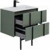Allen Brau Reality Тумба под раковину 70x46,2x50h см, цвет: олива 1.32004.CGM