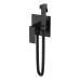 Boheme Qubic Гигиенический душ 14,7x9x16h см, цвет: black 477-B