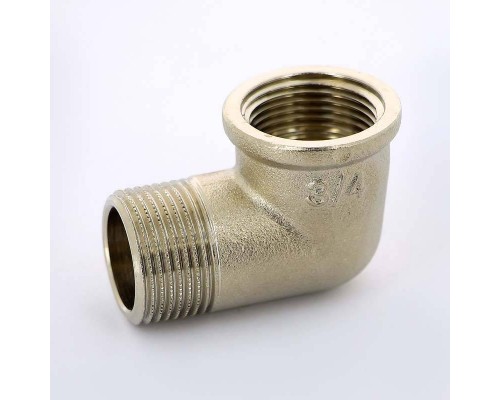 Угол НВ никелированный UNI-FITT 3/4" Угол НВ никелированный UNI-FITT 3/4"