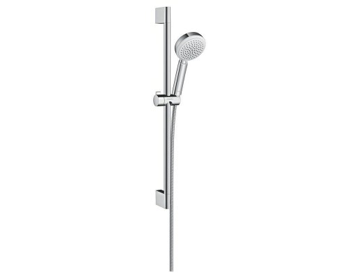 Душевой гарнитур HansGrohe HG Crometta 100 Vario со штангой 65 см белый/хром