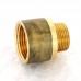 Переходник круглый НВ Viega 3/4"x1" бронза