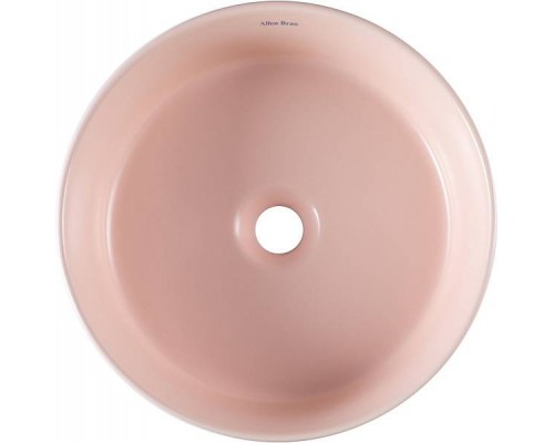 Allen Brau Fantasy Раковина чаша накладная 36x36x12h см, цвет: розовый 4.11033.SM