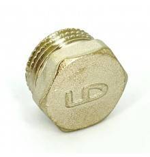 Заглушка LD Н 1/2" никелированная