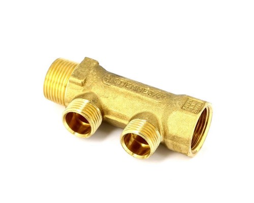 Коллектор НВ 3/4" TIEMME 2 выхода 1/2"Н 36мм Коллектор НВ 3/4" TIEMME 2 выхода 1/2"Н 36мм