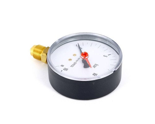 Манометр радиальный 3/8" 80 мм EMMETI 16 бар
