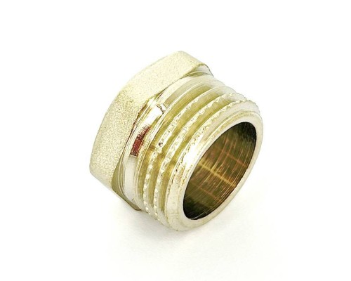 Заглушка LD Н 1/2" никелированная