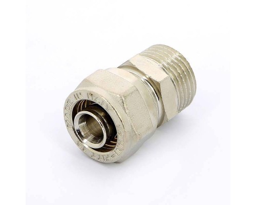 Муфта обжим-Н никелированная UNI-FITT 16х1/2" Муфта обжим-Н никелированная UNI-FITT 16х1/2"