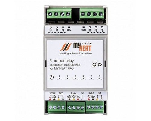 Релейный блок расширения MyHeat RL6