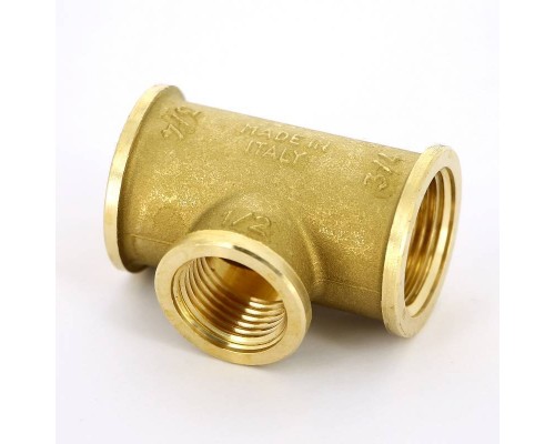 Тройник В TIEMME 3/4"x1/2"х3/4"