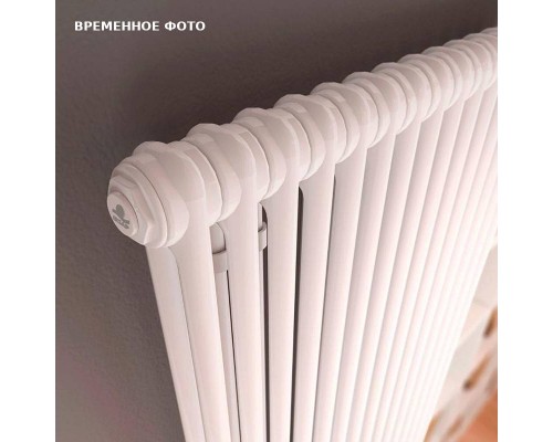 Радиатор TESI 2,, H 2000 мм, 20 секций, подкл. 26 (1/2" вентиль снизу), цвет 1C