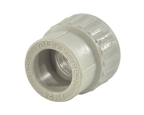 Муфта PP-R сер комб Дн20х1/2" ВР VALFEX 10129020Г