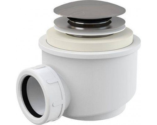 Сифон д/поддона h=72мм 1 1/2"x50/40 клик-клак Alca A465-50