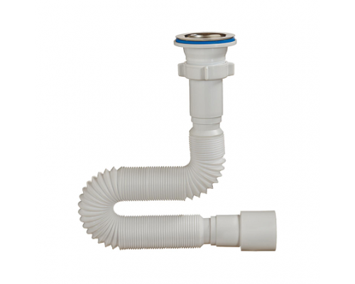 Сифон умыв/мойка гофр 1 1/2"x40/50 L=470-1250мм нерж/сетка Орио А-3013 Сифон умыв/мойка гофр 1 1/2"x40/50 L=470-1250мм нерж/сетка Орио А-3013