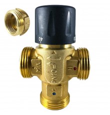 Клапан термостатический STI НР 1" смесительный для систем отоп. и ГВС