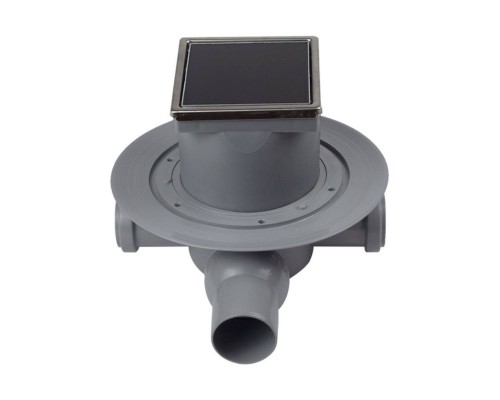 Трап точечный PESTAN Confluo Standard 10х10 Dry 3 Black Glass