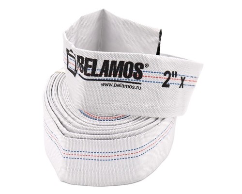 Шланг текстильный BELAMOS (напорный рукав) ПВД 2"х50м