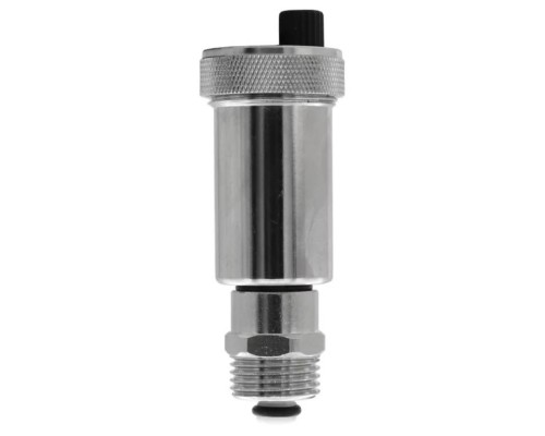 Воздухоотводчик VIEIR прямой 1/2"х3/8" хром PF504 (100/1)