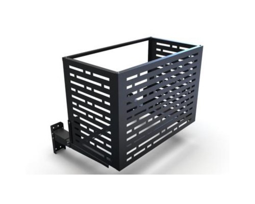 Короб Атлант д/кондиционера с кроншт. 1200х900х600 П1 Стадиум RAL7016 цв темно-серый