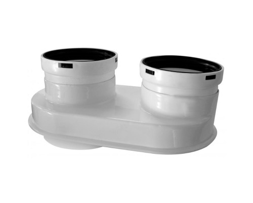 Адаптер для дымохода коаксиального традиционного BAXI 60/100, диам.80 мм