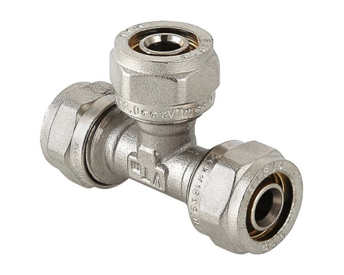 Тройник обжимной 26*32*26 (Valtec) VTm.331