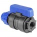 Шаровый кран ПНД компрессионный ВР 20*1/2" внутренняя резьба ( Valfex)