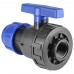 Шаровый кран ПНД компрессионный ВР 20*1/2" внутренняя резьба ( Valfex)