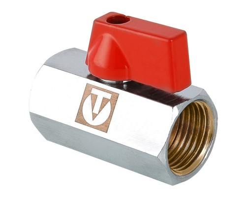 Кран шаровый "MINI" ВВ внутренняя резьба 1/2" (Valtec VT.330) уп 25 шт