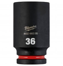 Головка Milwaukee 3/4" ударная удлиненная SHOCKWAVE 36мм