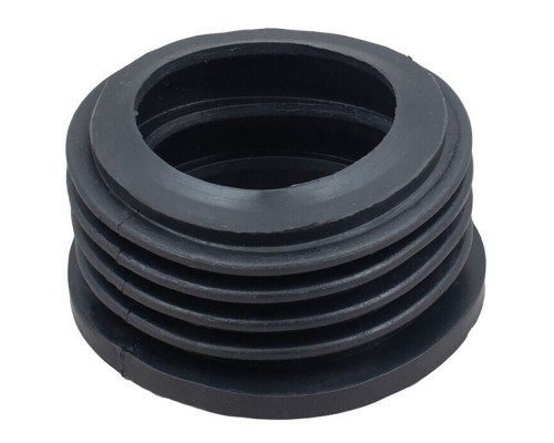 Тапер переходной канализационный 73/50 мм с чугуна на пластик с манжетой (уп.100 шт)