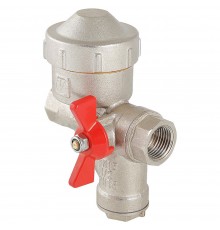 Кран шаровый с фильтром и редуктором давления ВВ внутренняя резьба 1/2" (Valtec VT.298) (правый)