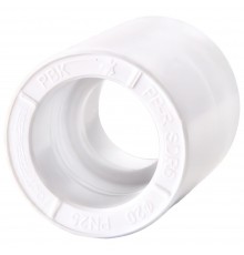 Муфта полипропиленовая PPRC 40 РВК, белая