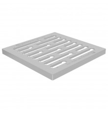 Решетка для дождеприемника стальная штампованная 285*285 мм Gidrolica Point (Арт. 200)