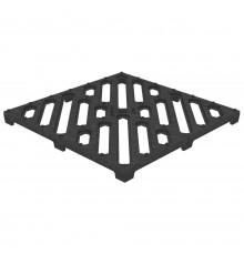 Решетка для дождеприемника чугунная 285*285 мм Gidrolica Point (Арт. 205)