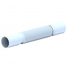 Труба гибкая "АНИ" 40/40, белая, длина 750мм, (К404) (Россия)