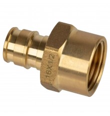Штуцер латунь ВР 16х1/2" с внутренней резьбой (USYSTEMS) уп. 60 шт (1135758)