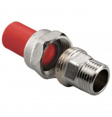 Муфта AntiFire комбинированная разъемная ПП D40-1 1/2"НР