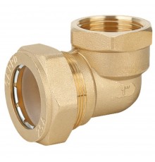 Угольник Gappo обжимной с внутренней резьбой 15 х 1/2"