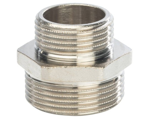 Ниппель НН переходной никелированный 1"1/4X1" SFT-0004-001141 STOUT