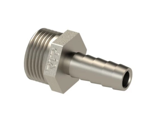 Штуцер (елочка) НР наружная резьба d 3/4" х 20 латунь (25157) уп 10 шт