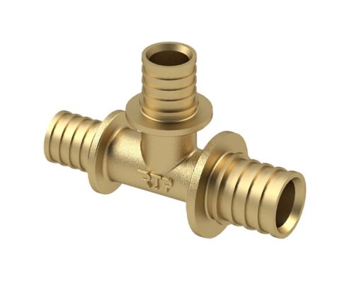 Тройник переходной 25х20х25 латунь акс.