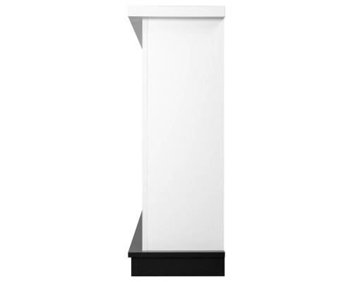Каминокомплект:Очаг Electrolux Infinity EFP/P-1600ULS, портал Canto Long белый, черный