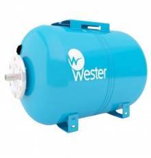 Гидроаккумулятор Wester горизонтальный Premium 24л 10 бар (к/ф из нерж.), WAO24P