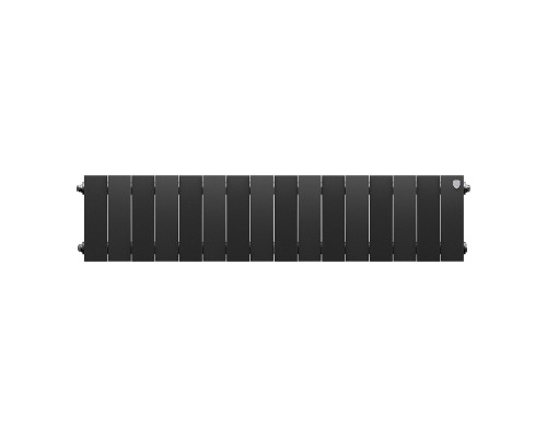 Радиатор биметаллический Royal Thermo PianoForte 200 Чёрный - 16 секц.
