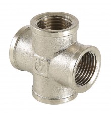 Крестовина Valtec ник. 1" ВР, арт. VTr.760.N.0006