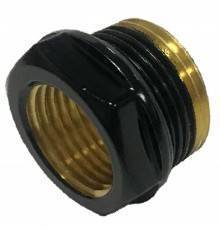 Переходник SCHLOSSER 3/4 вн на 1/2 вн черный Ral 9005